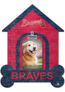 Atlanta Braves Dog Bone House Clip Picture Frame