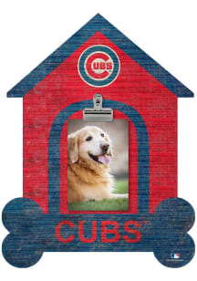 Chicago Cubs Dog Bone House Clip Picture Frame
