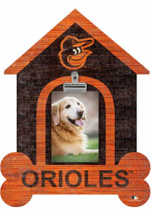 Baltimore Orioles Dog Bone House Clip Picture Frame