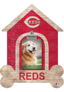 Cincinnati Reds Dog Bone House Clip Picture Frame
