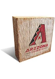 Arizona Diamondbacks Logo Block Sign - Red
