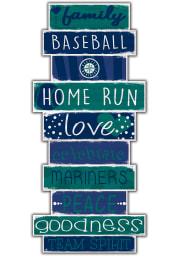 Seattle Mariners Celebrations Stack 24 Inch Sign