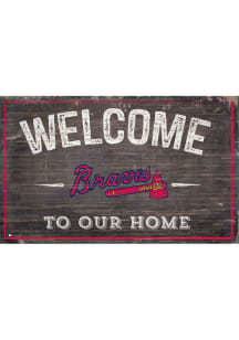 Atlanta Braves Welcome to our Home Sign