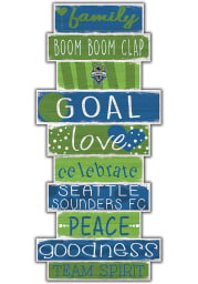 Seattle Sounders FC Celebrations Stack 24 Inch Sign