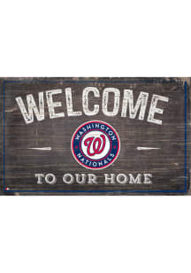 Washington Nationals Welcome to our Home Sign