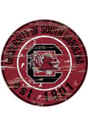 South Carolina Gamecocks Established Date Circle 24 Inch Sign