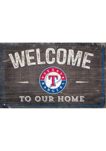 Texas Rangers Welcome to our Home Sign