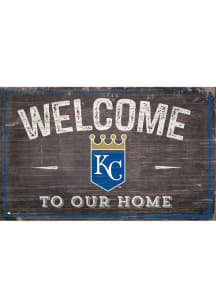 Kansas City Royals Welcome to our Home Sign