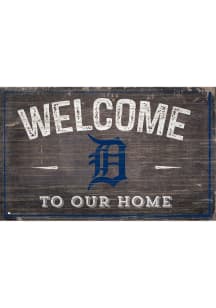 Detroit Tigers Welcome to our Home Sign