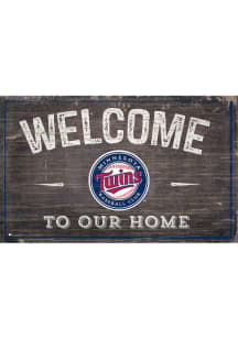 Minnesota Twins Welcome to our Home Sign