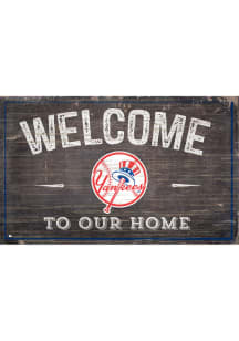 New York Yankees Welcome to our Home Sign