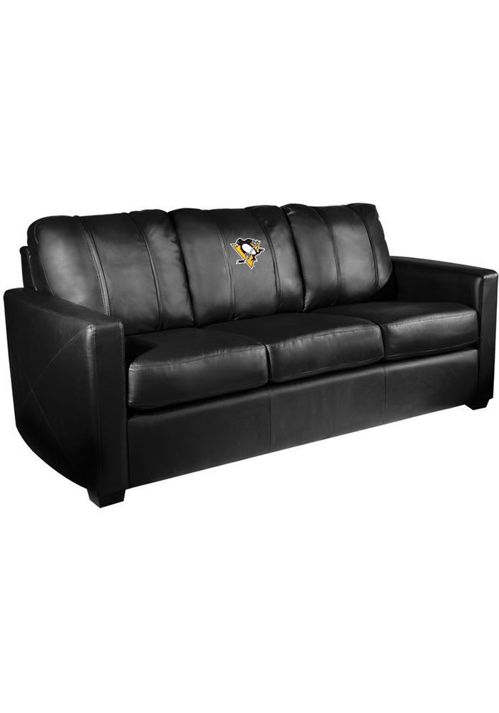 Pittsburgh Penguins Faux Leather Sofa