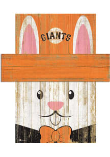 San Francisco Giants Easter Bunny Head Sign