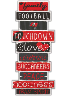 Tampa Bay Buccaneers Celebrations Stack 24 Inch Sign