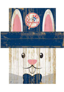 New York Yankees Easter Bunny Head Sign