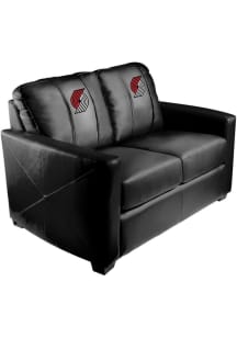 Portland Trail Blazers Faux Leather Love Seat