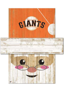 San Francisco Giants Santa Head Sign