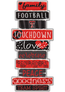 Texas Tech Red Raiders Celebrations Stack 24 Inch Sign