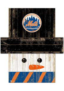 New York Mets Snowman Head Sign
