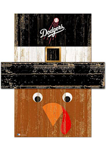 Los Angeles Dodgers Turkey Head 6x5 Sign - Blue