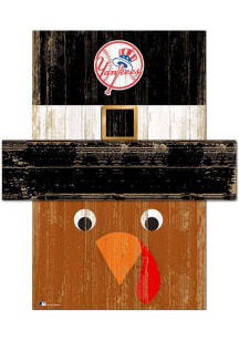 New York Yankees Turkey Head 6x5 Sign
