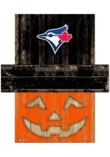 Toronto Blue Jays Pumpkin Head Sign