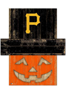Pittsburgh Pirates Pumpkin Head Sign