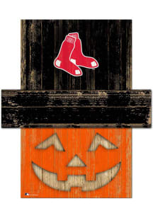 Boston Red Sox Pumpkin Head 6x5 Sign