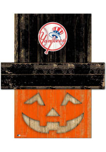 New York Yankees Pumpkin Head 6x5 Sign