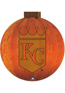 Kansas City Royals Halloween Pumpkin Sign