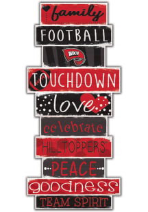 Western Kentucky Hilltoppers Celebrations Stack 24 Inch Sign