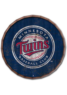 Minnesota Twins Cracked Color 24 Inch Barrel Top Sign