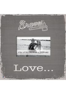 Atlanta Braves Love Picture Picture Frame