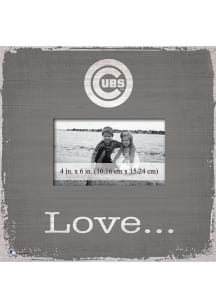 Chicago Cubs Love Picture Picture Frame