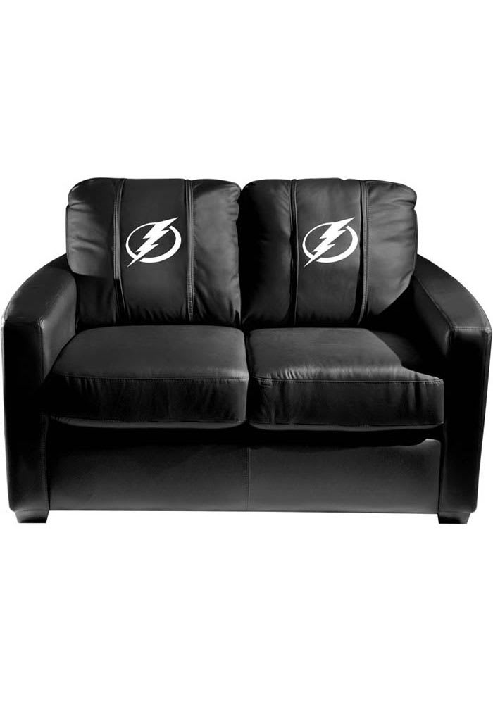 Tampa Bay Lightning Faux Leather Love Seat