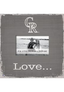 Colorado Rockies Love Picture Picture Frame