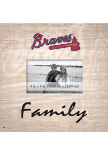 Atlanta Braves Family Picture Picture Frame