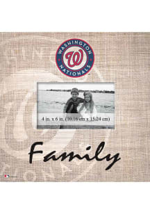 Washington Nationals Family Picture Picture Frame
