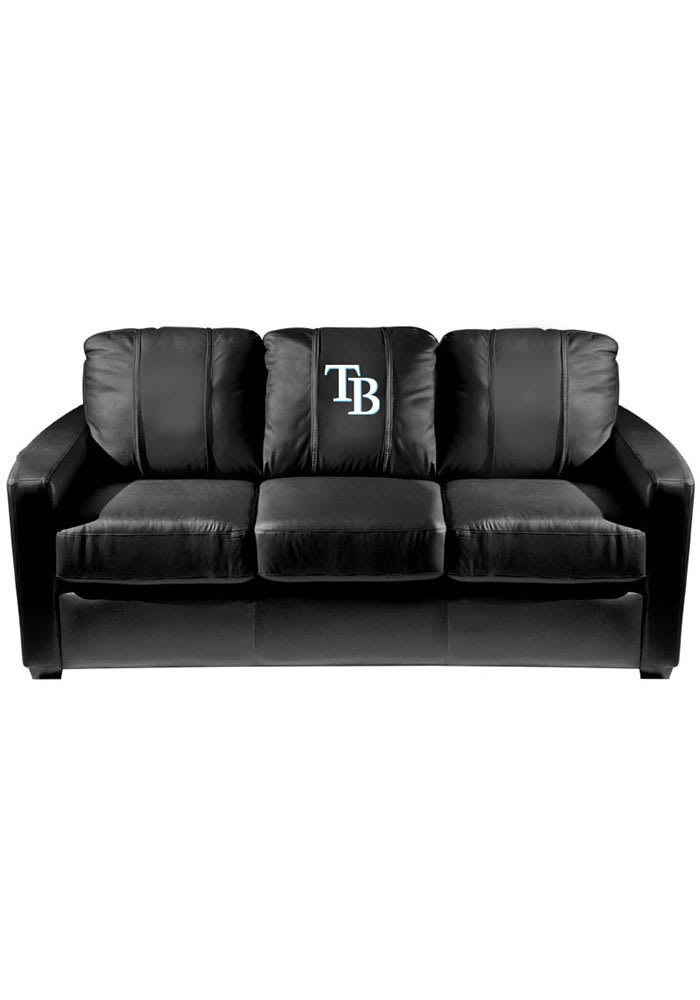 Tampa Bay Rays Faux Leather Sofa