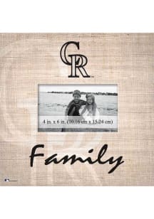 Colorado Rockies Family Picture Picture Frame