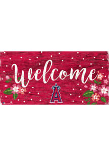 Los Angeles Angels Welcome Floral Sign