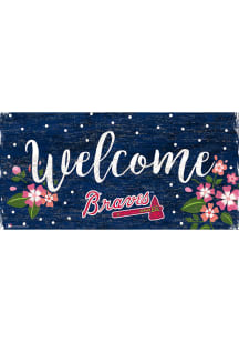 Atlanta Braves Welcome Floral Sign