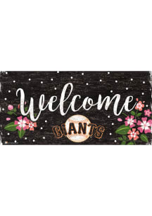 San Francisco Giants Welcome Floral Sign