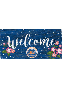 New York Mets Welcome Floral Sign