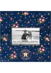 Houston Astros Floral Picture Frame