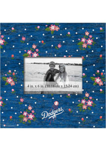 Los Angeles Dodgers Floral Picture Frame