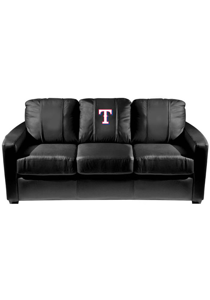 Texas Rangers Faux Leather Sofa