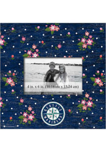 Seattle Mariners Floral Picture Frame