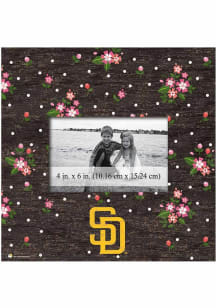 San Diego Padres Floral Picture Frame