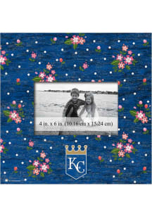 Kansas City Royals Floral Picture Frame